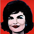 Andy Paintings - Jackie 1964 by Andy Warhol